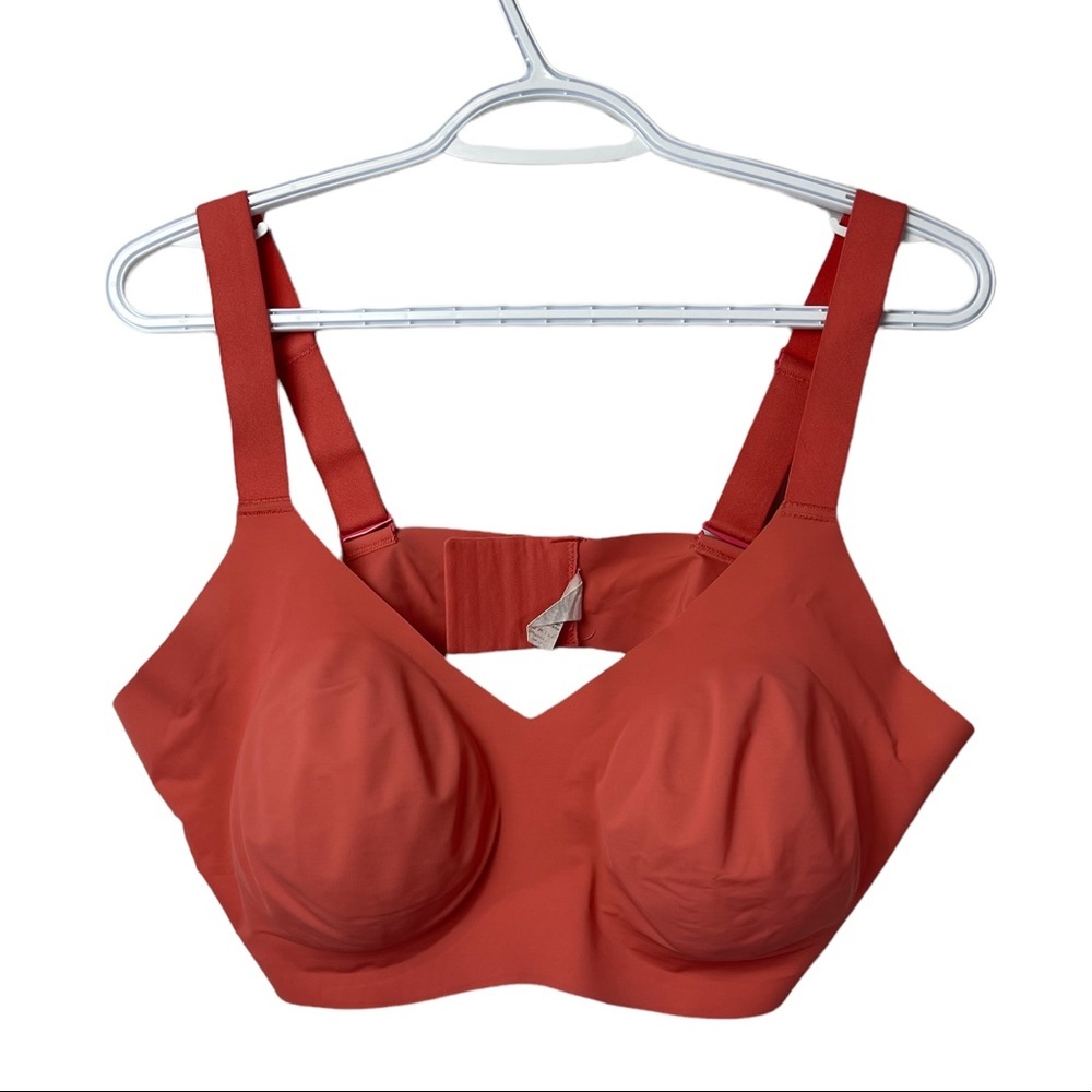 Knix Padded Bra in Rustic Coral Color size 8